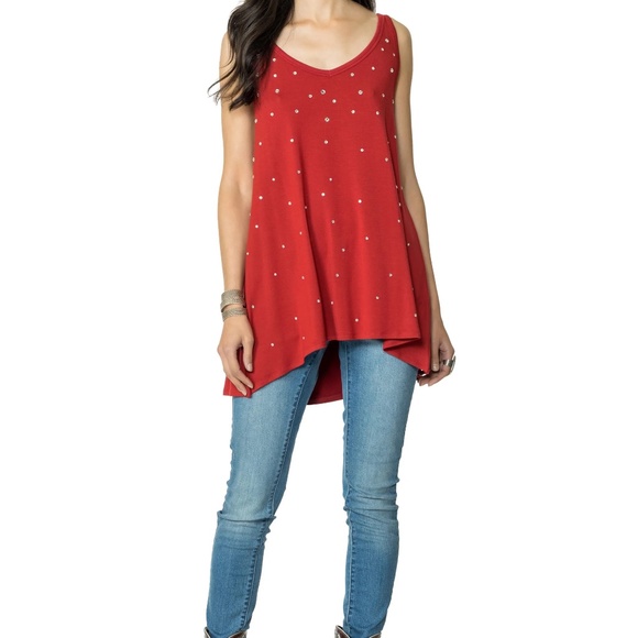 Sissy Tank with Rhinestone Tank, NWT - Picture 4 of 4